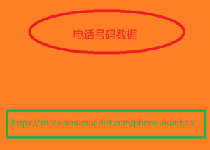 Chinese phone number data